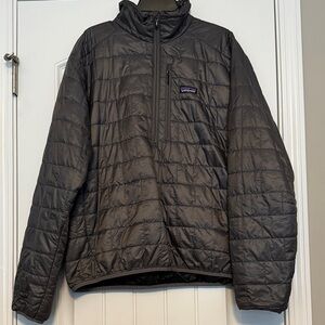 Men's Grey Patagonia popover size large